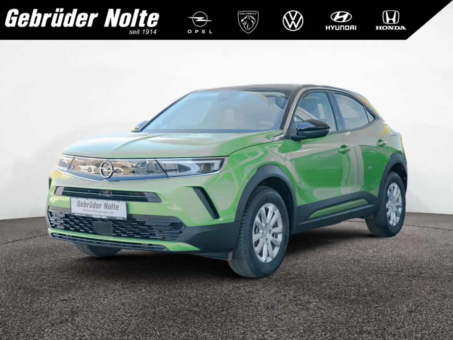 Opel Mokka-E Edition KLIMA SHZ INTELLILINK LED Vert - 1