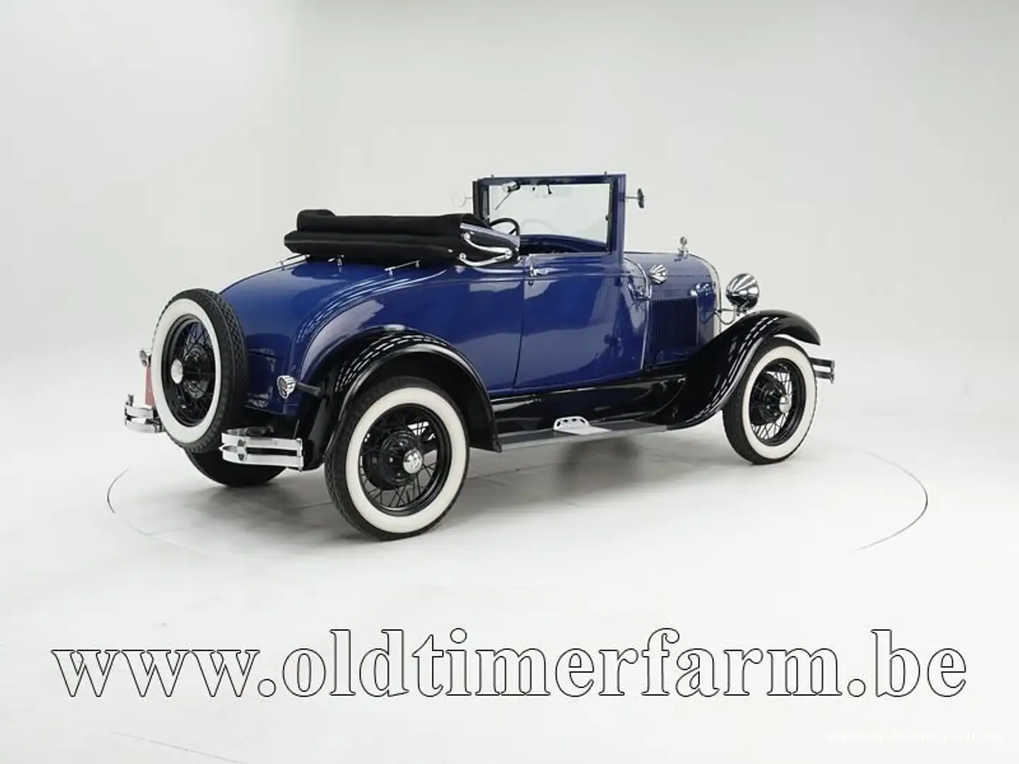 Ford Model A Cabriolet '29 CH5398 Blue - 2