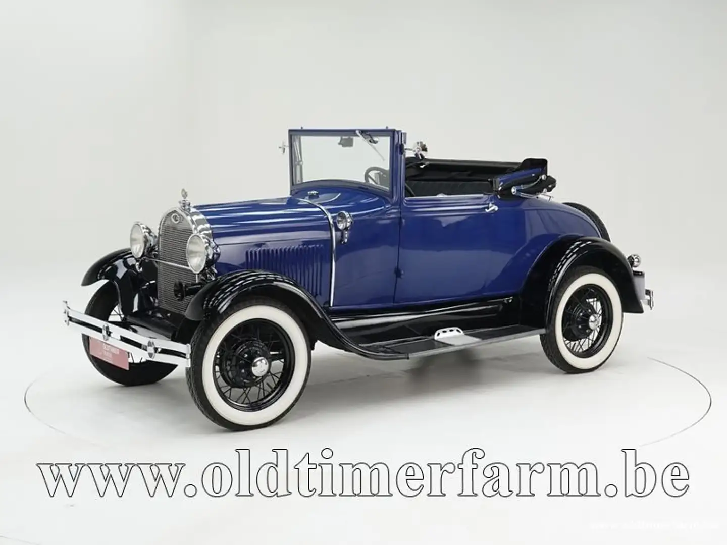 Ford Model A Cabriolet '29 CH5398 Blue - 1