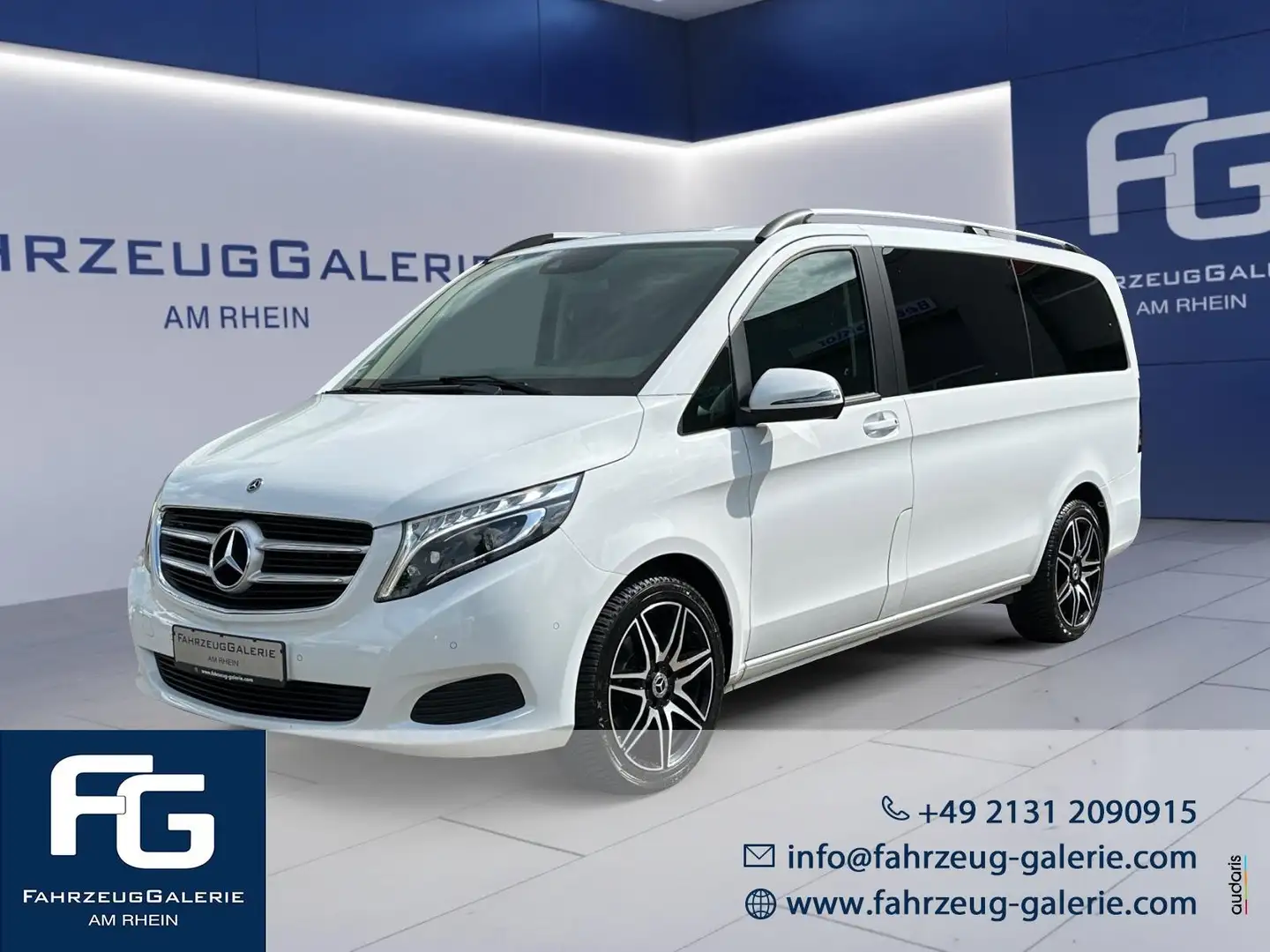 Mercedes-Benz V 220 d AMG EDITION lang Navigation Kamera AHK Weiß - 1
