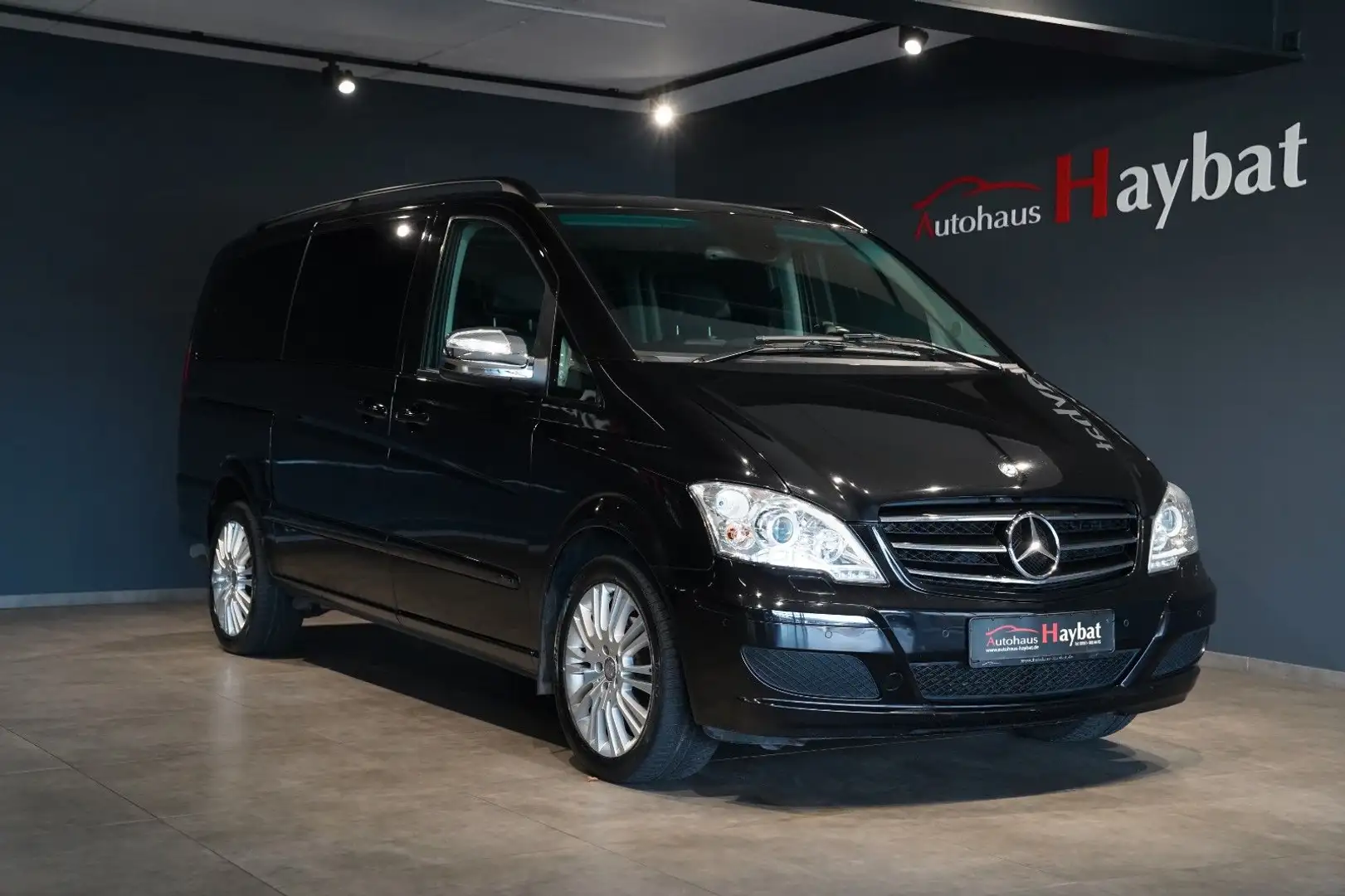 Mercedes-Benz Viano 3.0 CDI Ambiente L Nav-Xen-Leder-RFK-Pano Nero - 1
