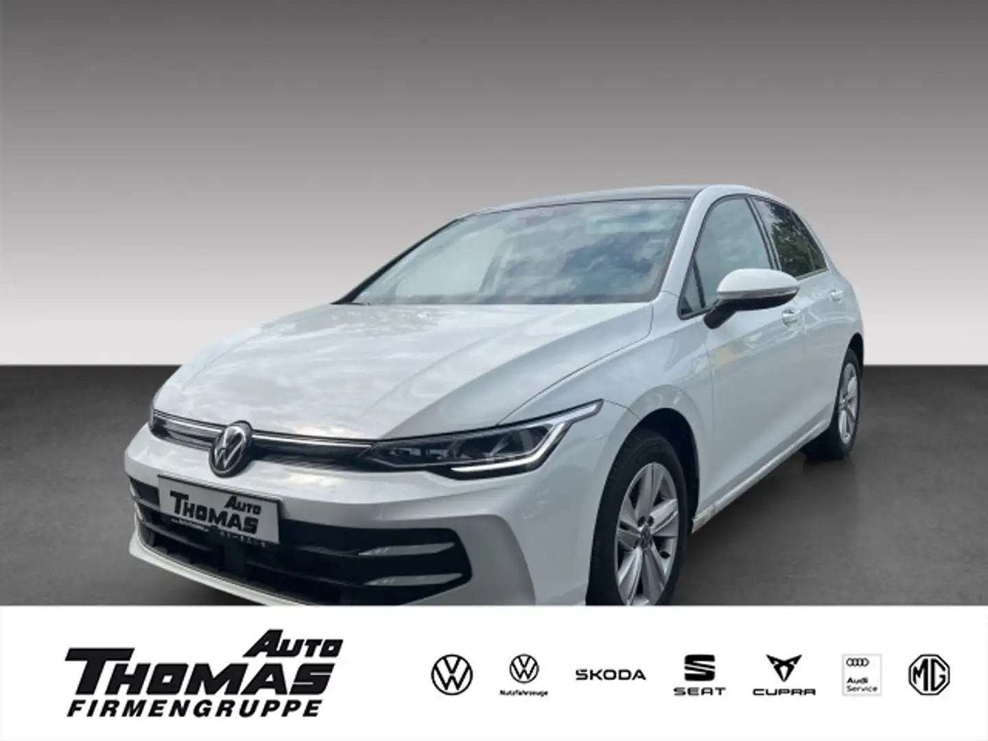 Volkswagen Golf VIII Lim. 1.5 TSI 6-Gang Life SHZ Klima GRA Wit - 1