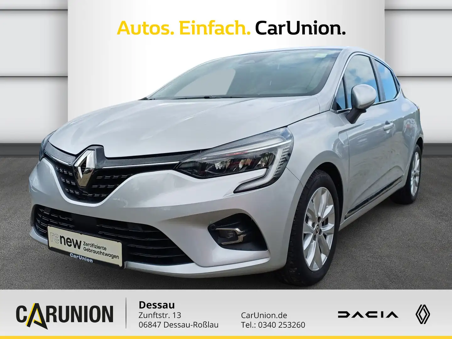Renault Clio INTENS TCe 90 Winter- & Visionpaket Silber - 1