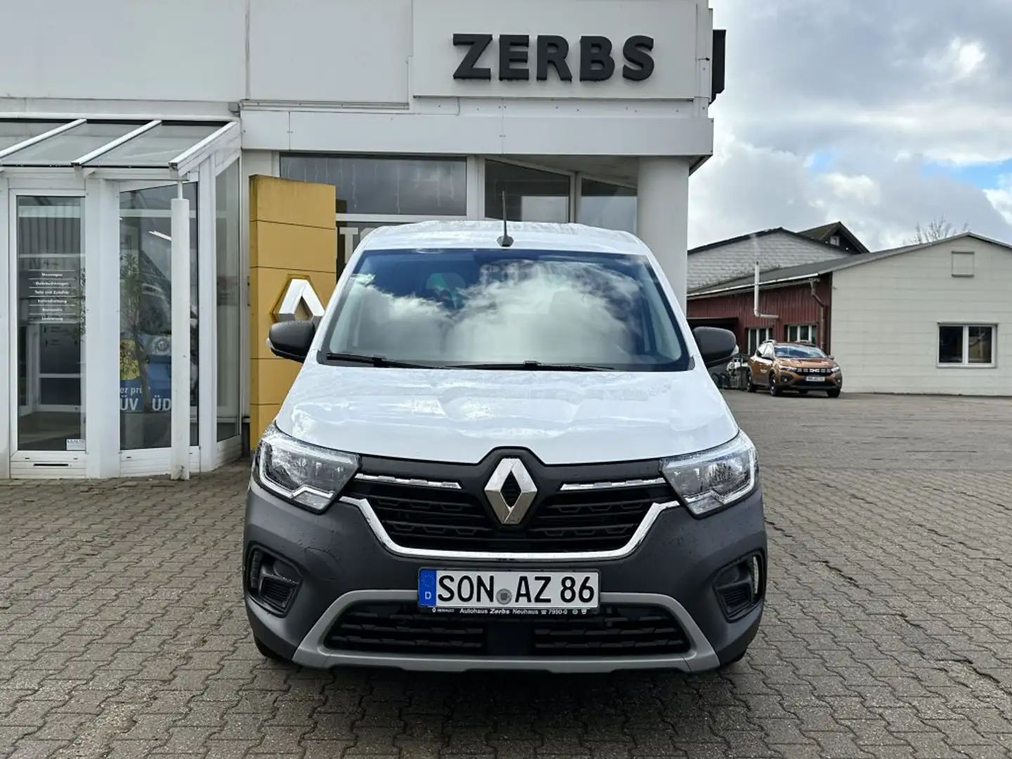 Renault Kangoo Rapid Blue dCi 75 Advance Weiß - 2
