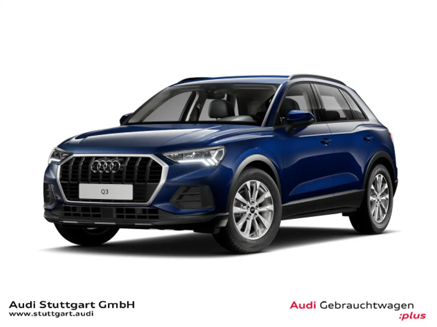Audi Q3 35 TDI basis S tronic Bleu - 1