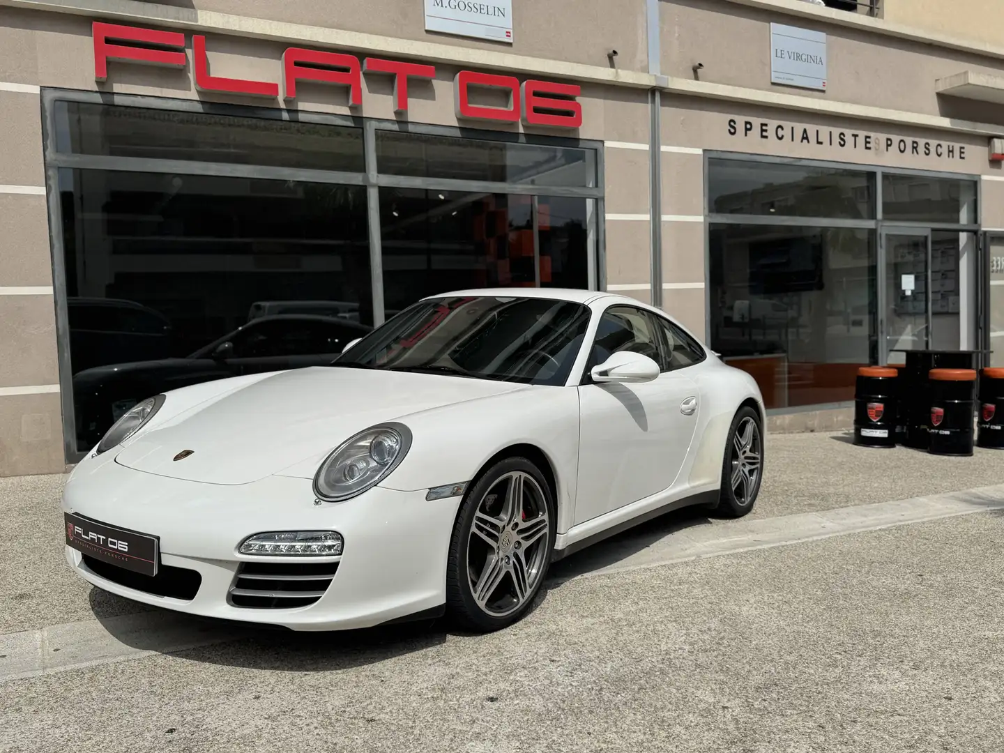 Porsche 911 IV (997) Carrera 4S Blanc - 1