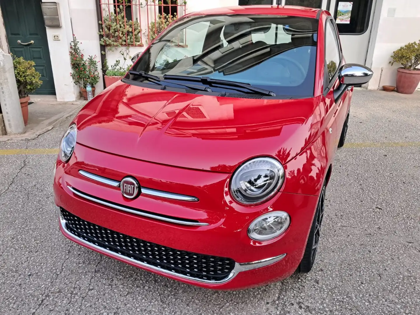 Fiat 500 500 1.0 hybrid Collezione Cromo Red 70cv Rosso - 2