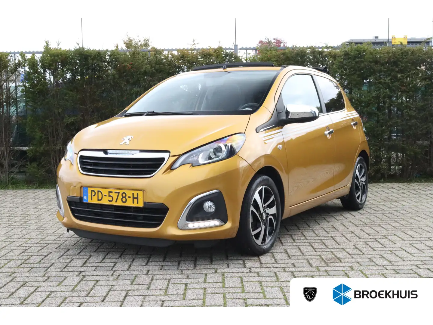 Peugeot 108 1.0 e-VTi Collection TOP! Camera achter l Climate Geel - 1