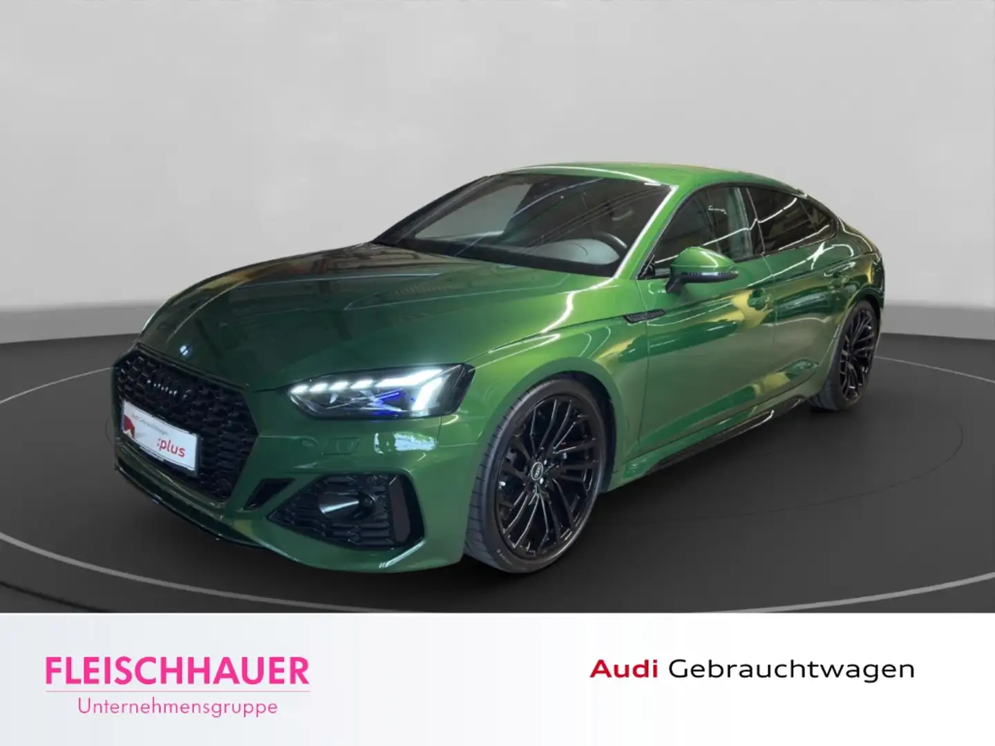 Audi RS5 Sportback 2.9 TFSI quattro MATRIX+LEDER+NAVI+B&O+C Grün - 1