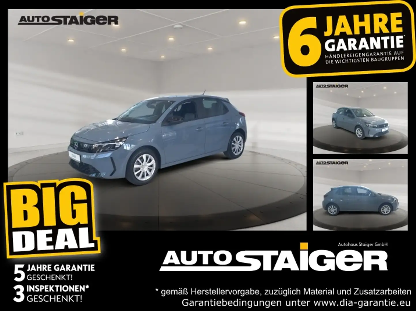 Opel Corsa F 1.2 Turbo Edition LED & Lenkradheizung Gris - 1