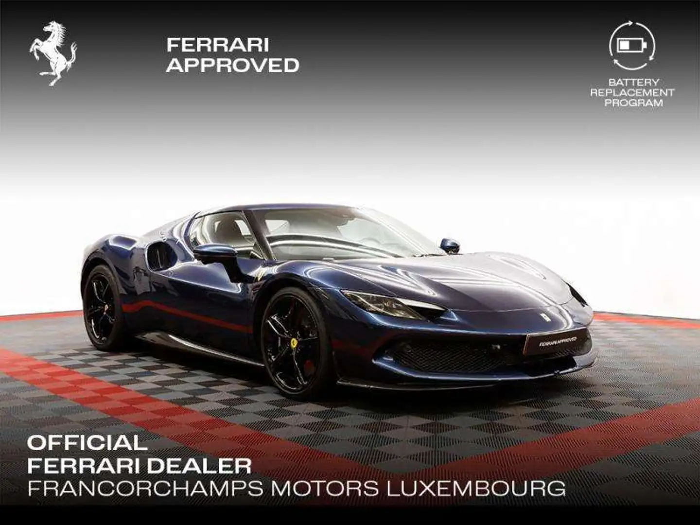 Ferrari 296 GTB Albastru - 1