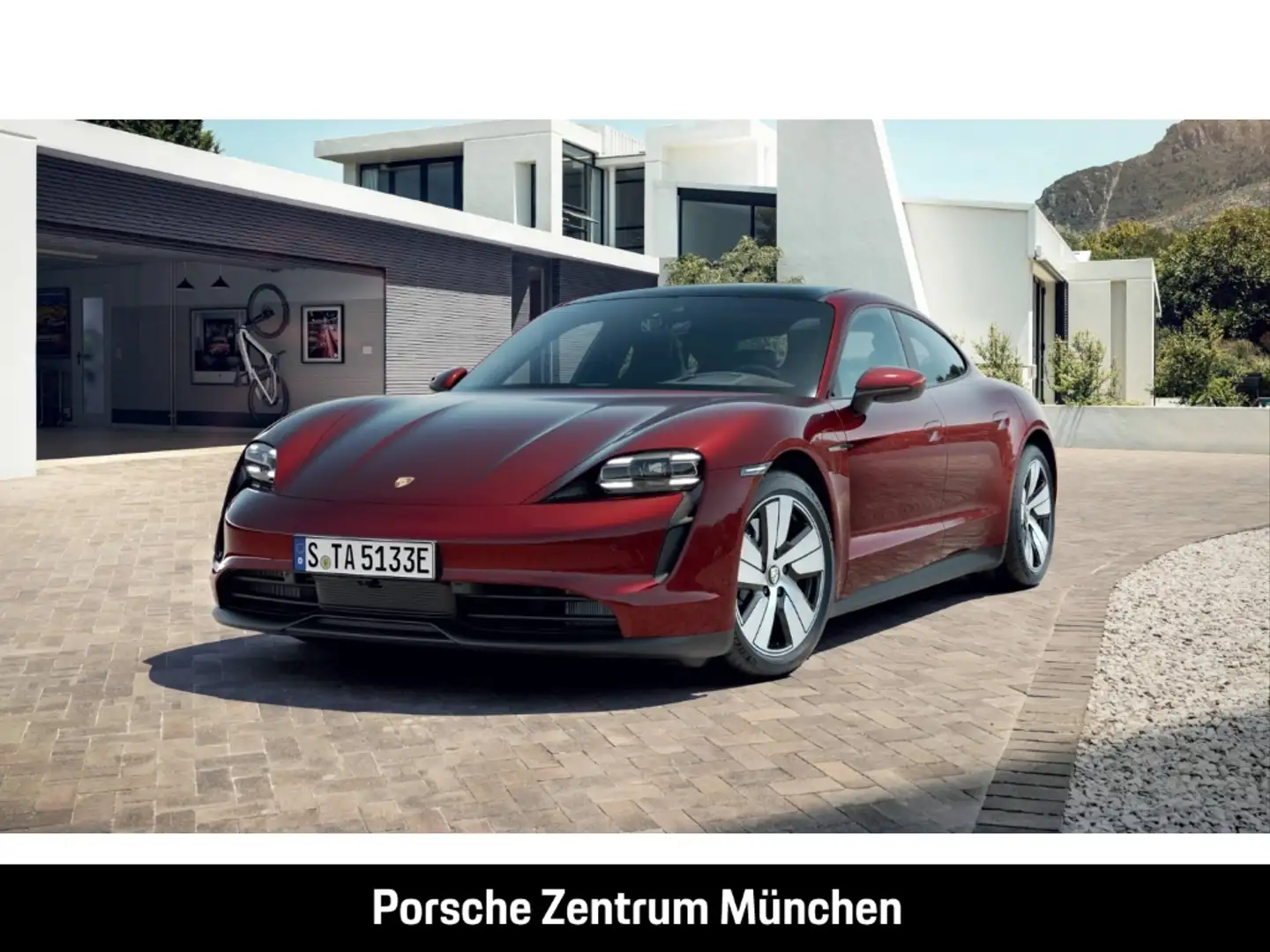 Porsche Taycan Head-Up Luftfederung Panoramadach LED Rot - 1