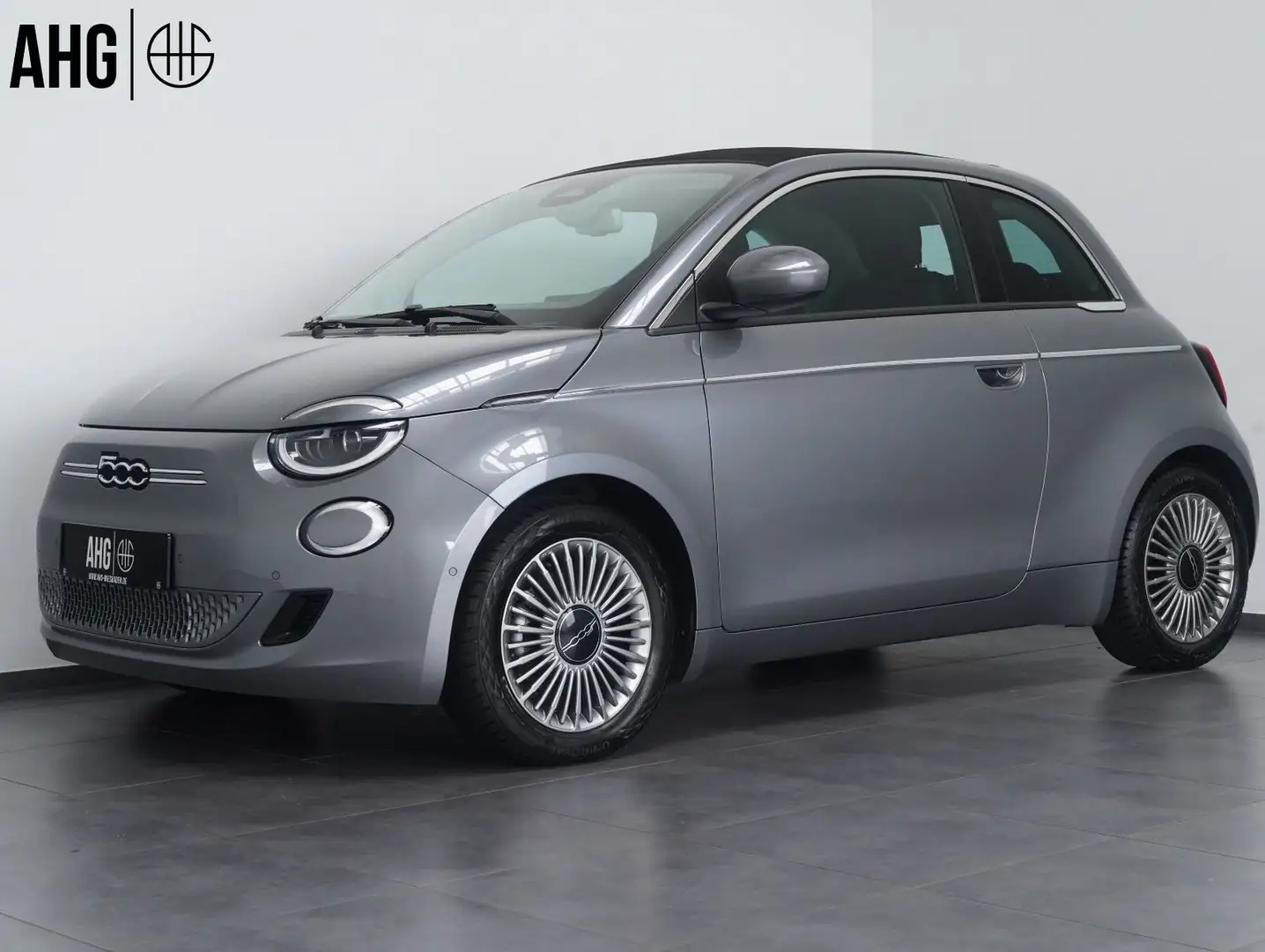 Fiat 500e Cabrio 87KW/42kWh/DC-LADEN/CARPLAY/DAB/SOH Grigio - 1