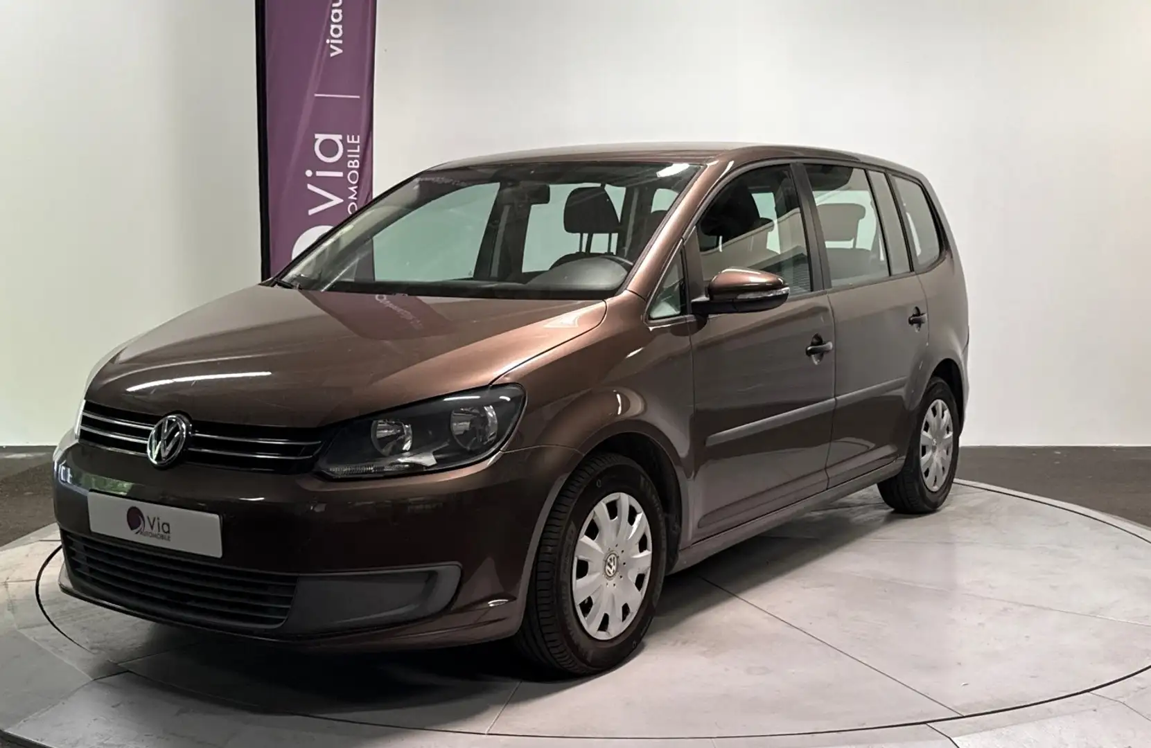 Volkswagen Touran 1.6 TDI 105 FAP BlueMotion Trendline Brun - 2