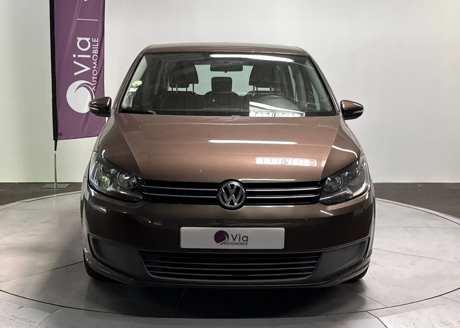 Volkswagen Touran 1.6 TDI 105 FAP BlueMotion Trendline Brun - 1