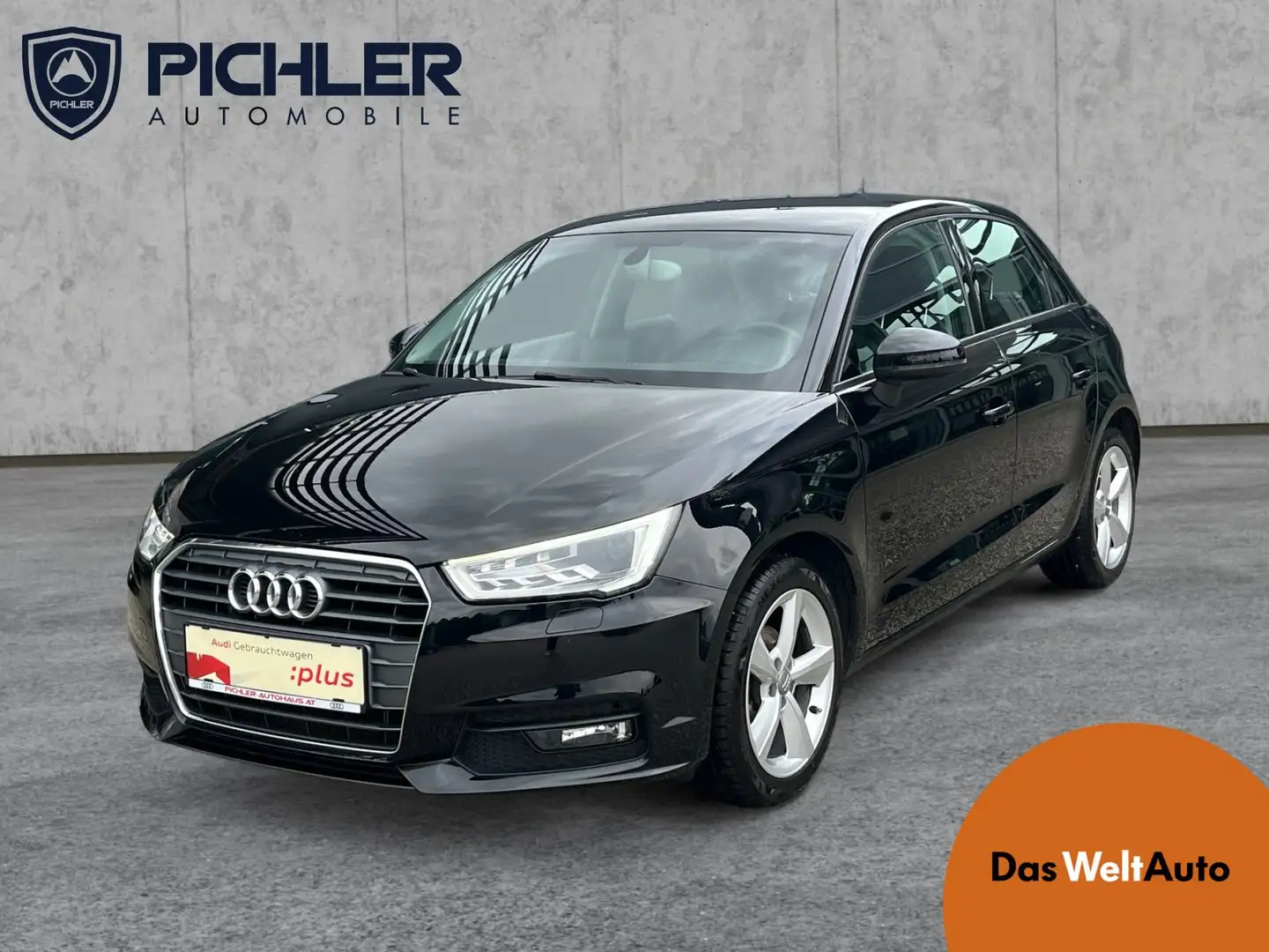 Audi A1 1.0 TFSI intense Schwarz - 1