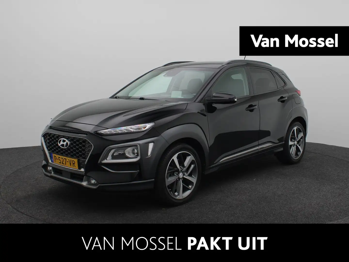 Hyundai KONA 1.6 T-GDI Premium SKY Automaat | Navigatie | Achte Zwart - 1
