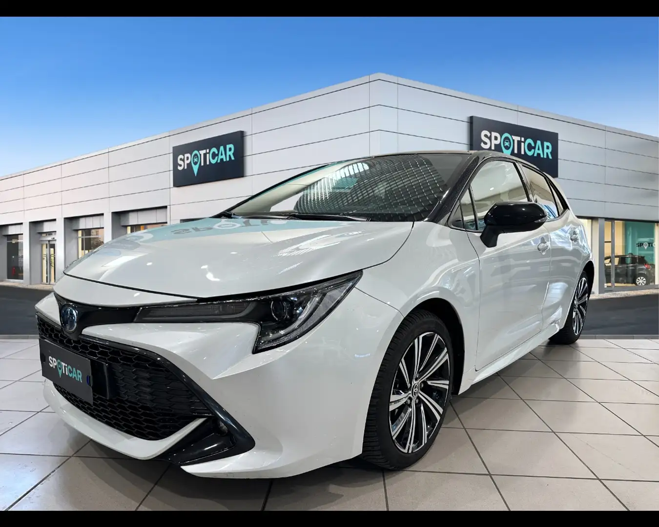 Toyota Corolla 1.8 Hybrid Active Blanc - 1