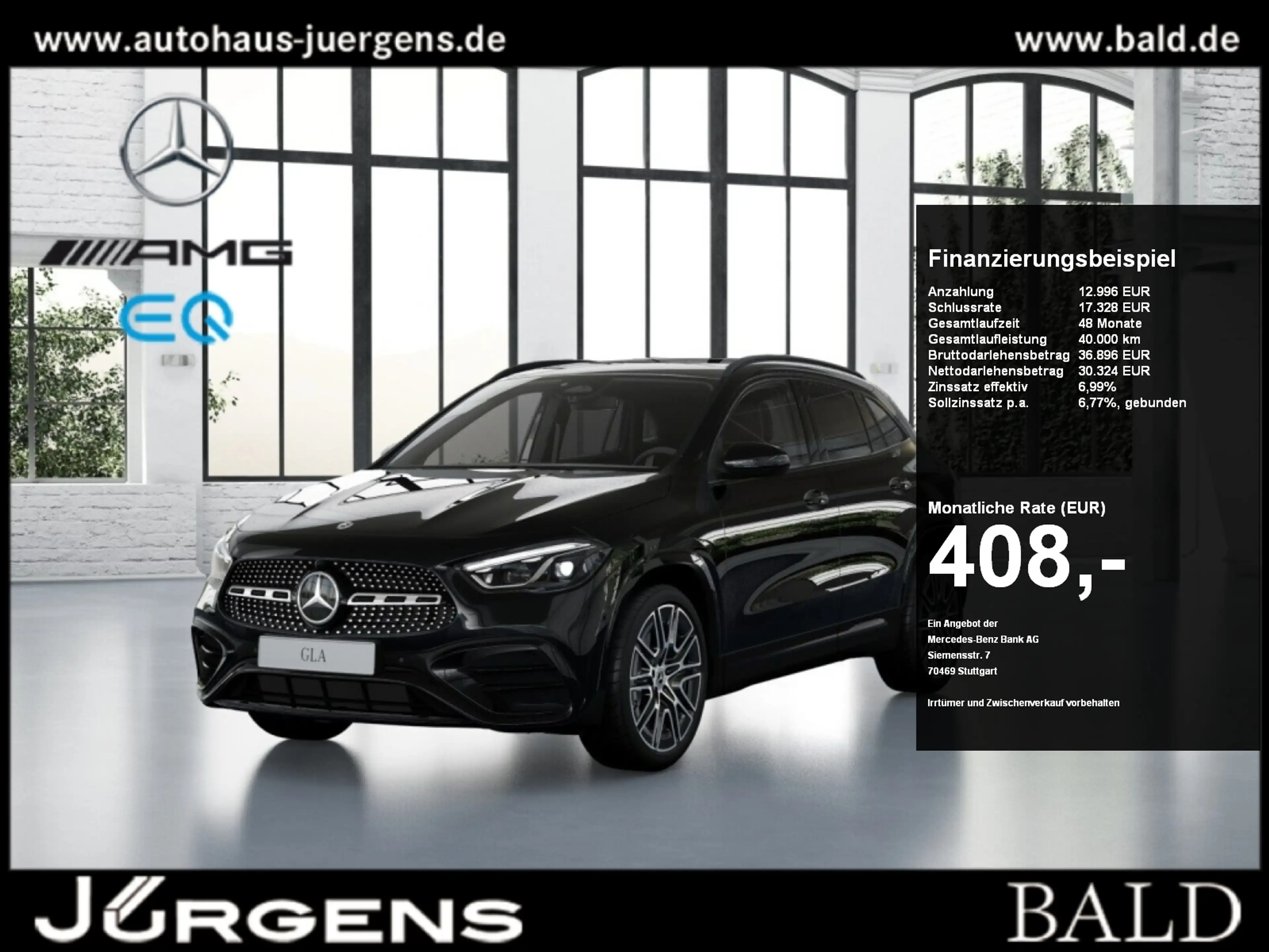 Mercedes-Benz GLA 220 d 4M AMG-Sport/Special/Pano/AHK/MLB/20"