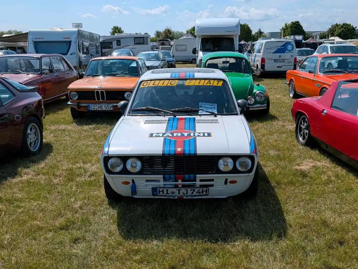 Fiat 128 3p Berlinetta Weiß - 2