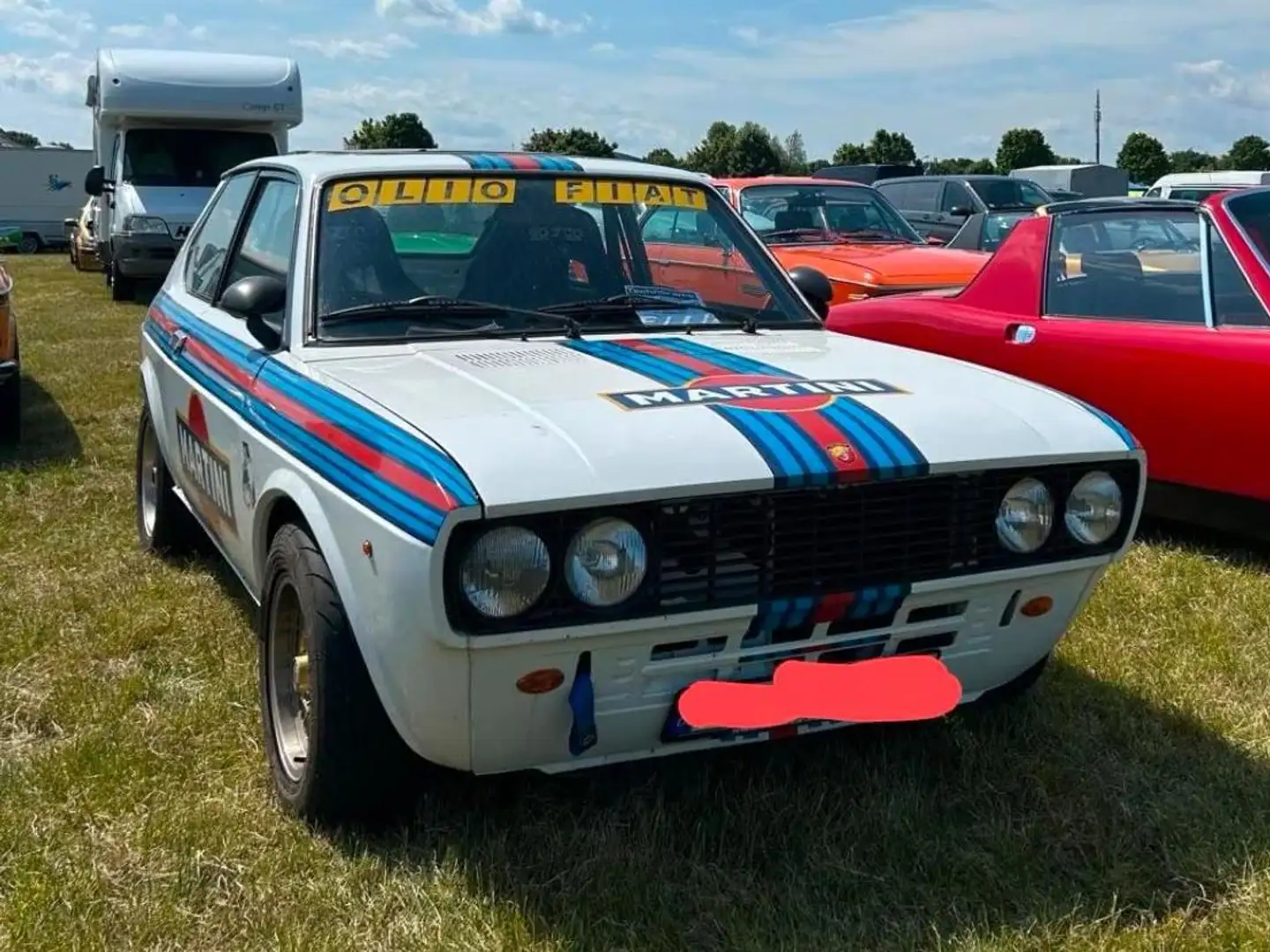 Fiat 128 3p Berlinetta Weiß - 1