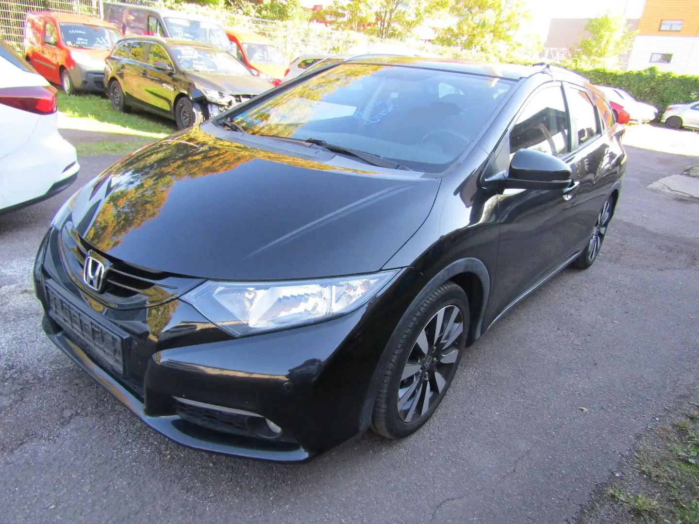 Honda Civic Schwarz - 1