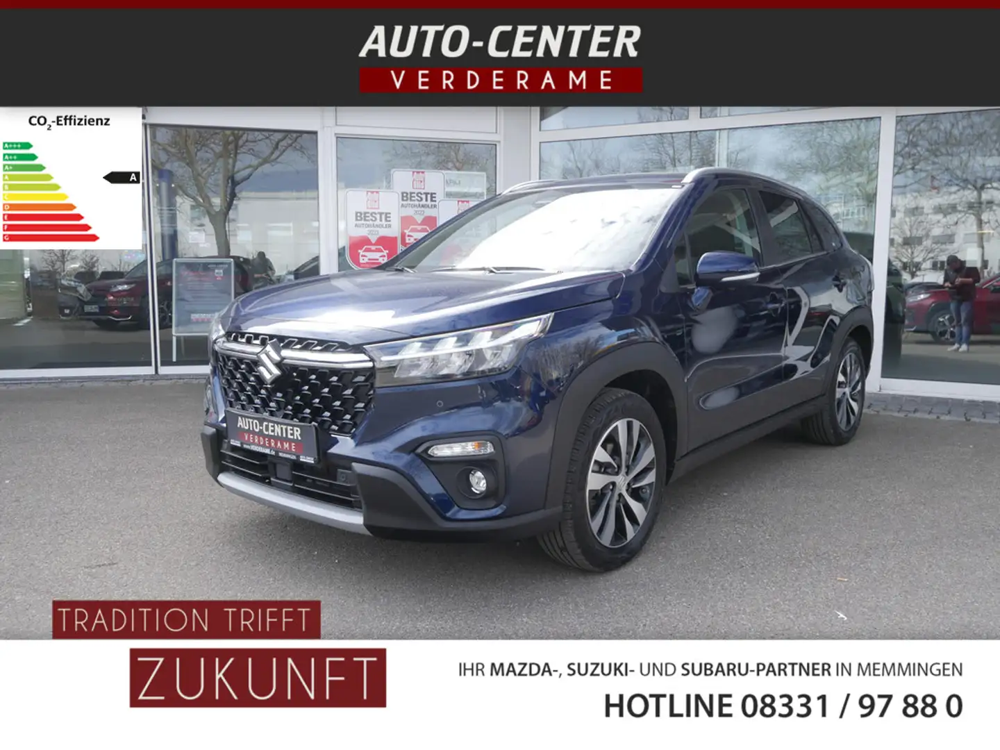 Suzuki S-Cross 1.5 Hybrid ALLGRIP AGS Comfort+ 360° Modrá - 1