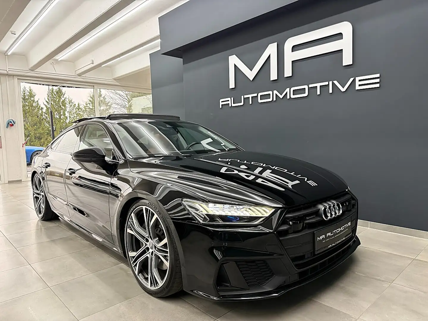 Audi A7 55 TFSI quattro S-Line *ABT*S7*PANO*MATRIX*BLAC... Schwarz - 2