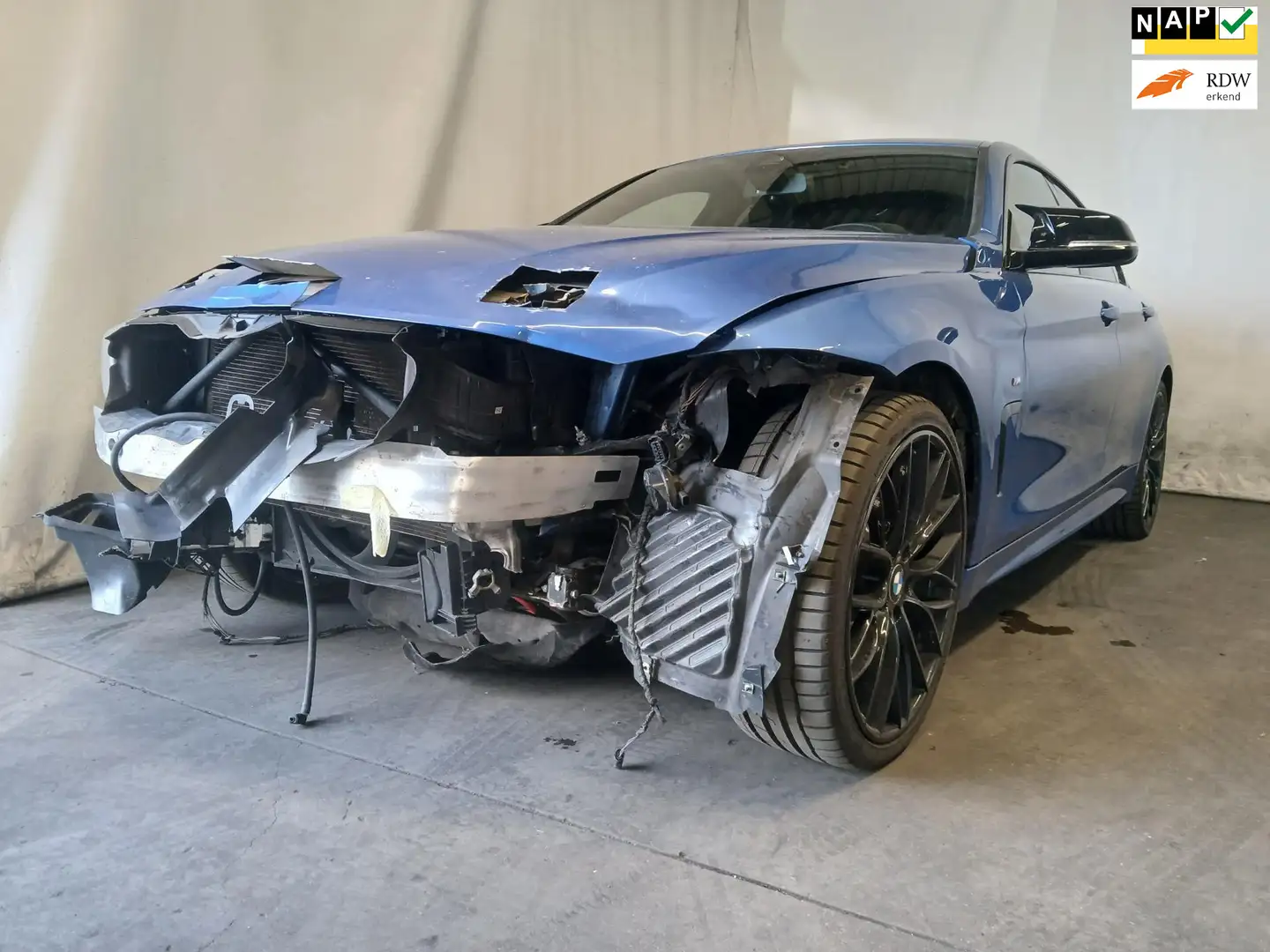 BMW 435 4-serie Gran Coupé 435i xDrive High Executive - Fr Синій - 1