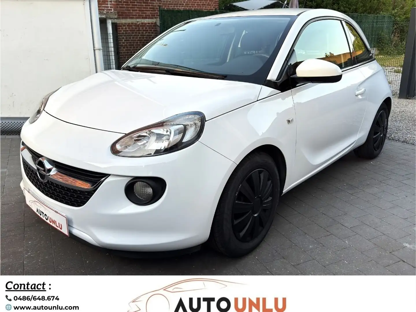 Opel Adam 1.2 • 74.000 km • Euro 6b Weiß - 1