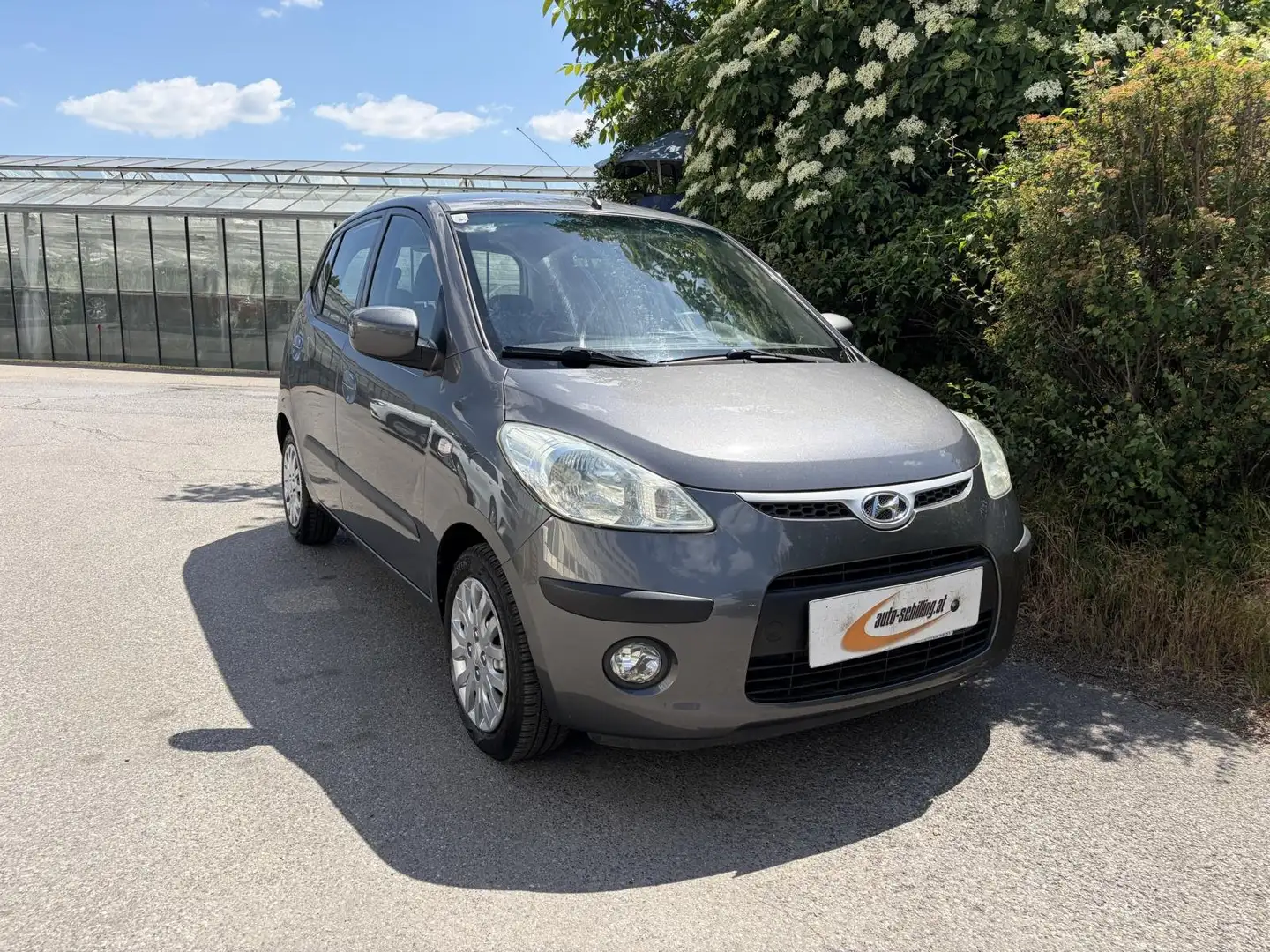 Hyundai i10 1,1 MPI Europe Servicebuch Klima Pickerl NEU Grau - 1