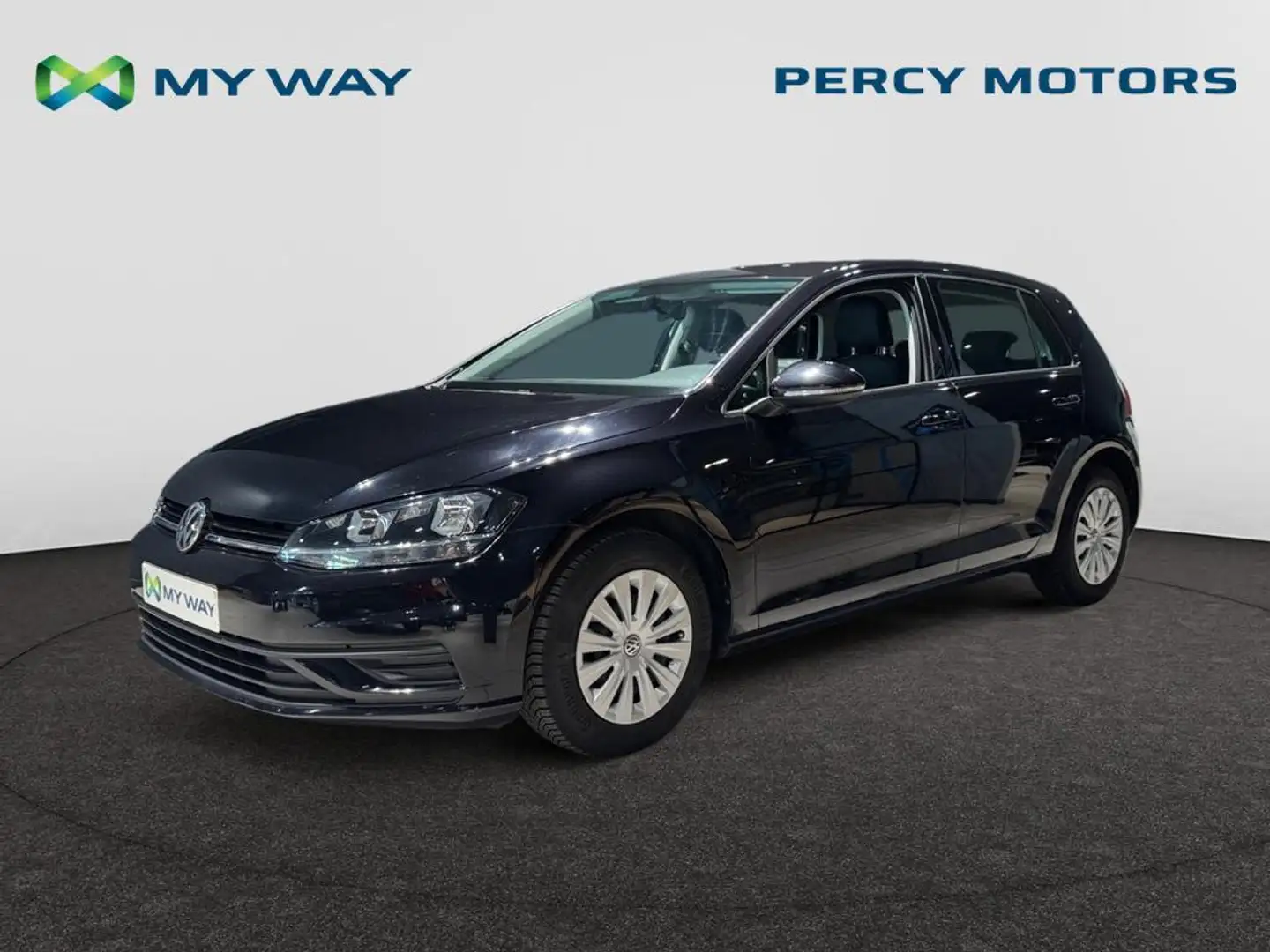 Volkswagen Golf Golf Trendline 1.6 TDI SCR 85 kW (115 ch) 5 vitess Schwarz - 1