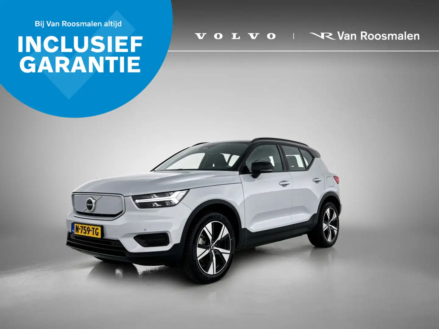 Volvo XC40 Recharge Plus Grijs - 1