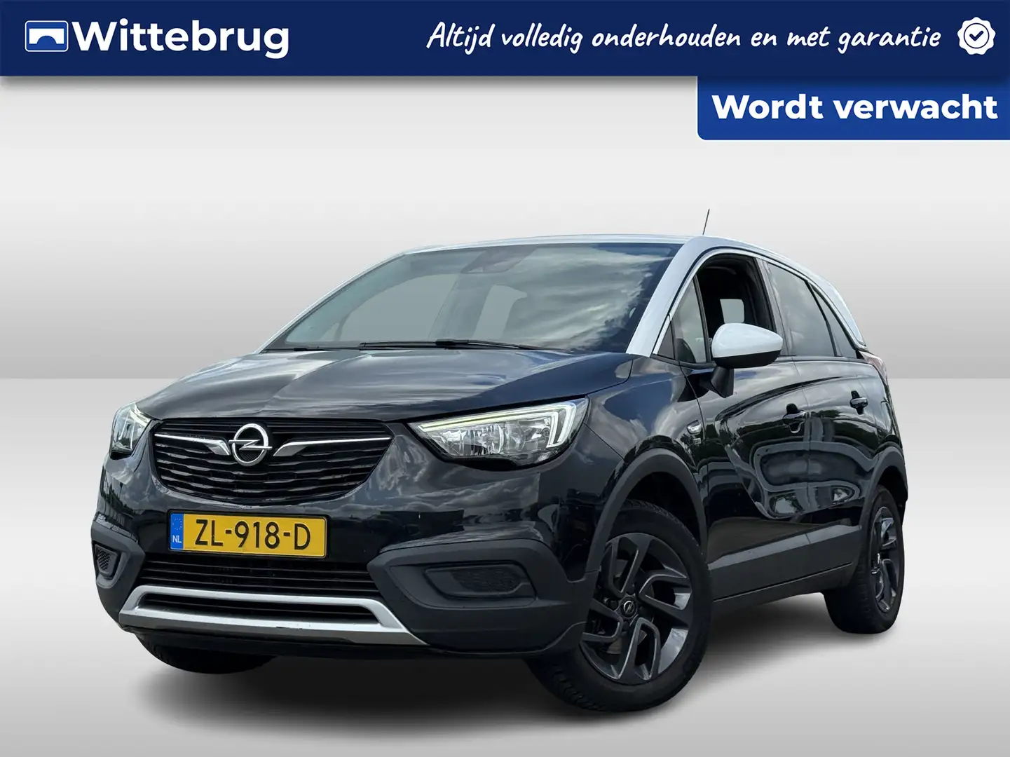 Opel Crossland X 1.2 Turbo 120 Jaar Edition | Dealer onderhouden | Zwart - 1