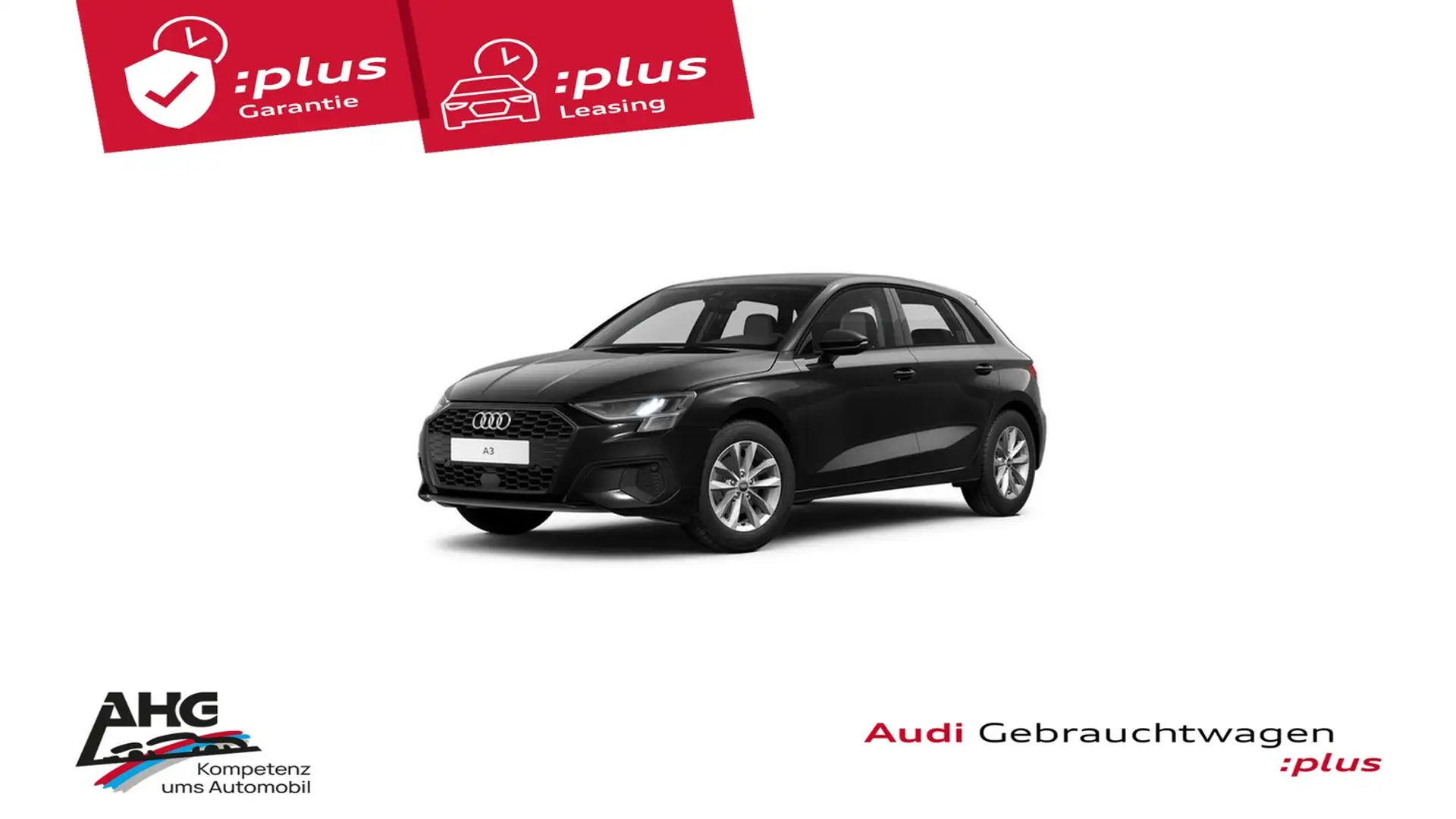 Audi A3 Sportback 30 TFSI Schwarz - 1