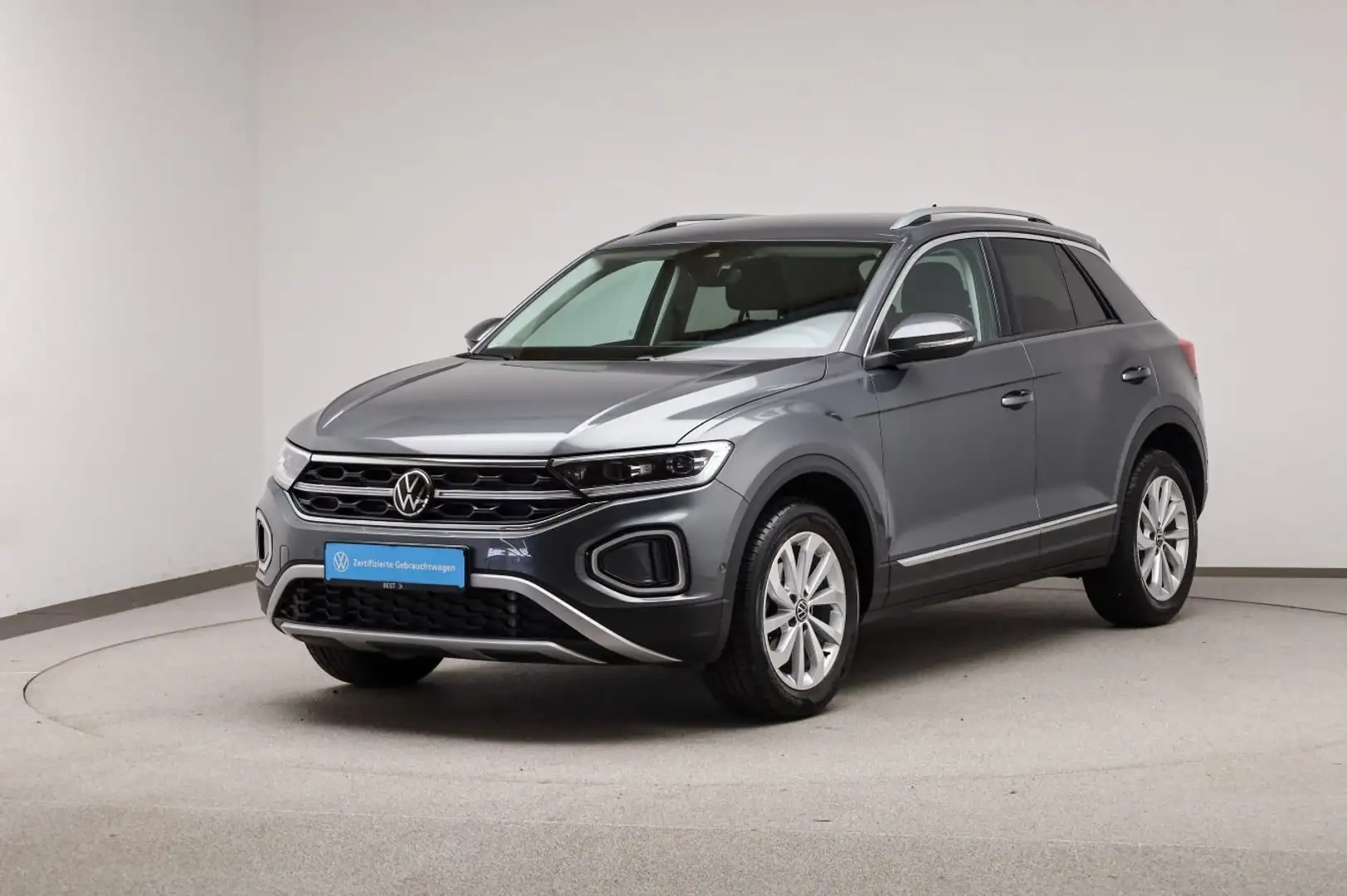 Volkswagen T-Roc T-ROC 1.5 TSI DSG STYLE*IQ.LIGHT*AHK*KAMERA*PDC* Grau - 2