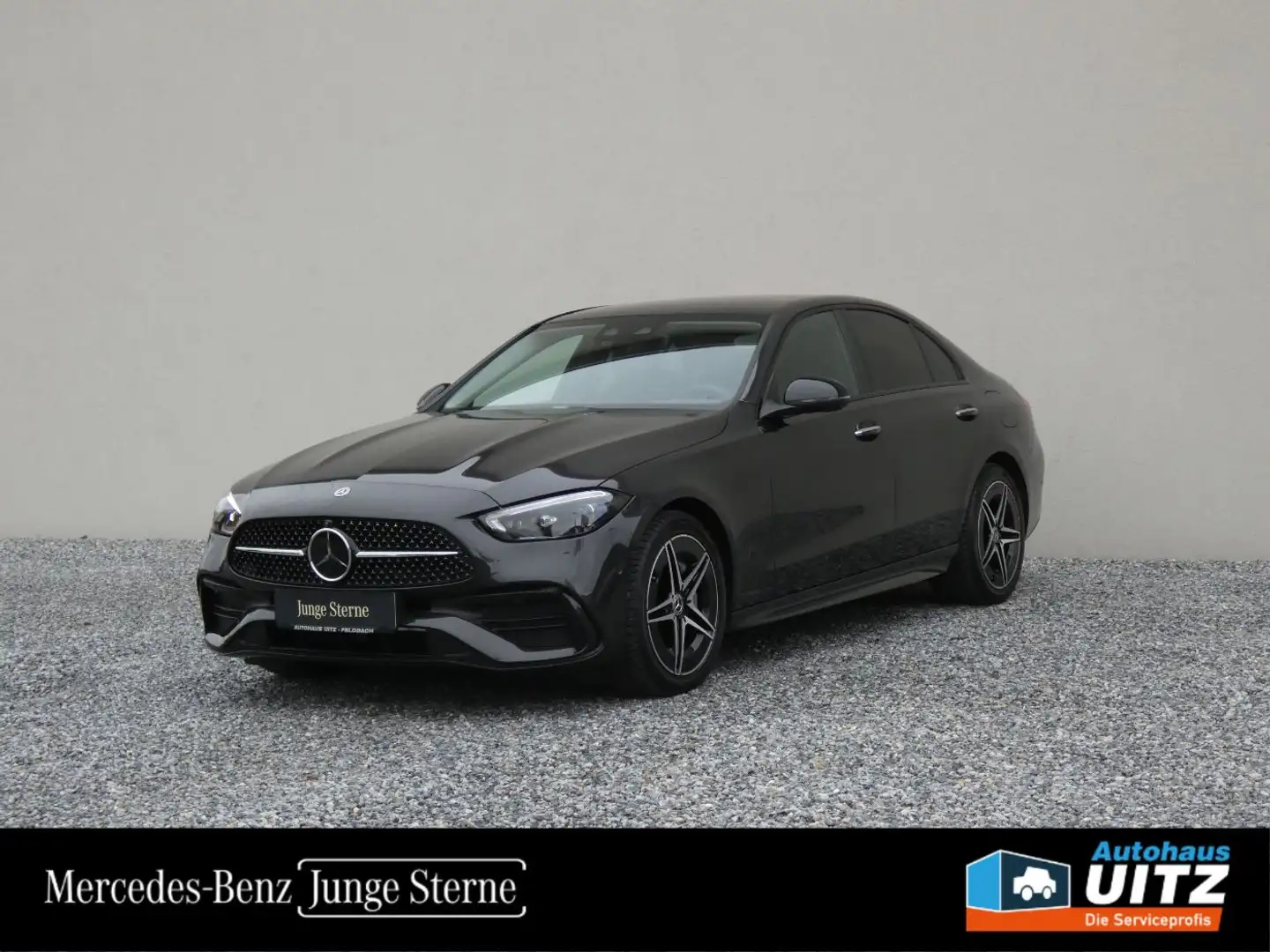 Mercedes-Benz C 300 de 4M AMG +360°+Burm+SD+AHK+DigiLight+KeyGo Grau - 1