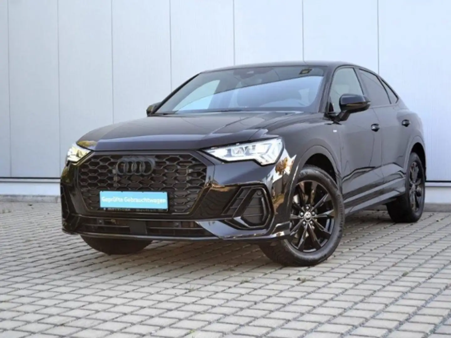 Audi Q3 Sportback 35 TFSI S line OPTIK-SW/18-ZOLL+SFW/LED Schwarz - 2