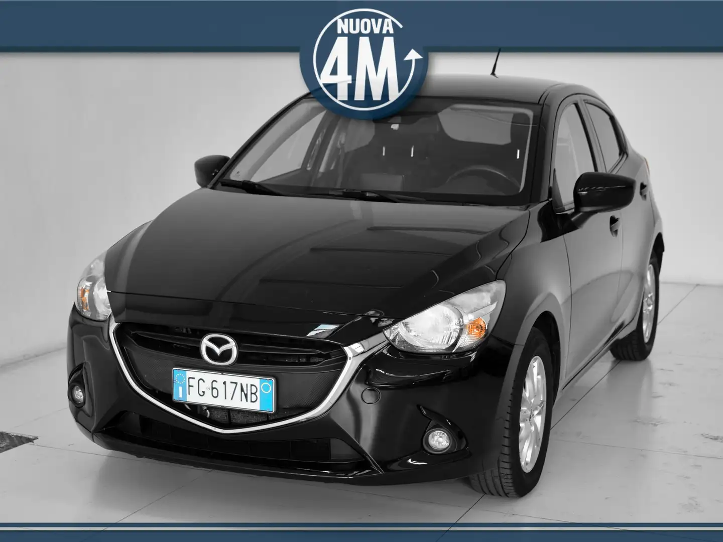 Mazda 2 2 III 2015 1.5d Evolve 105cv Nero - 1