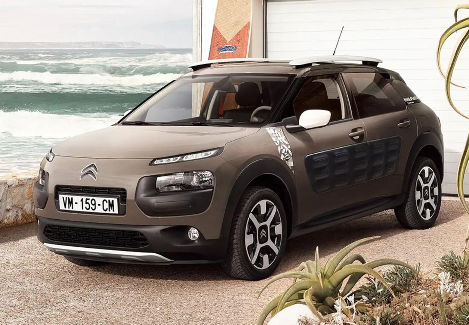 Citroen C4 Cactus 1.2 PureTech S&S Rip Curl 110 Negro - 1