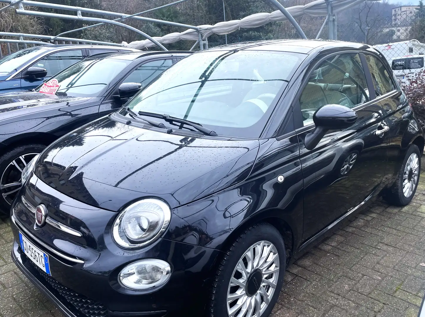 Fiat 500 500 III 1.0 hybrid Lounge 70cv Schwarz - 1