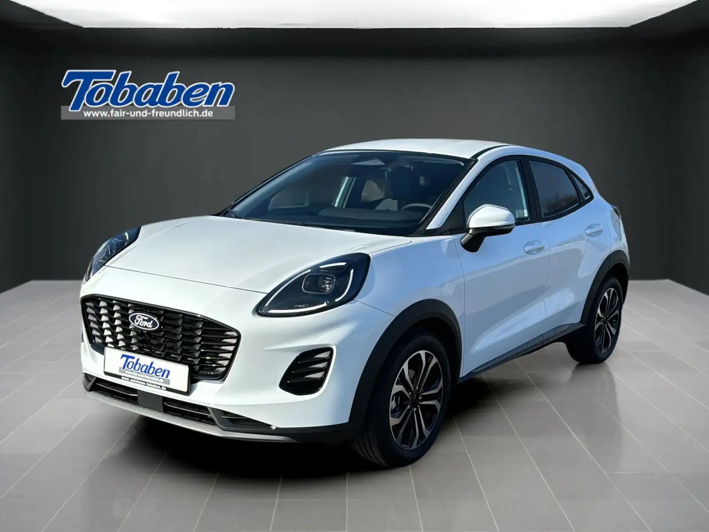 Ford Puma Titanium 1,0 EcoBoost MHD*SYNC*Winterp.*SHZ Blanc - 1