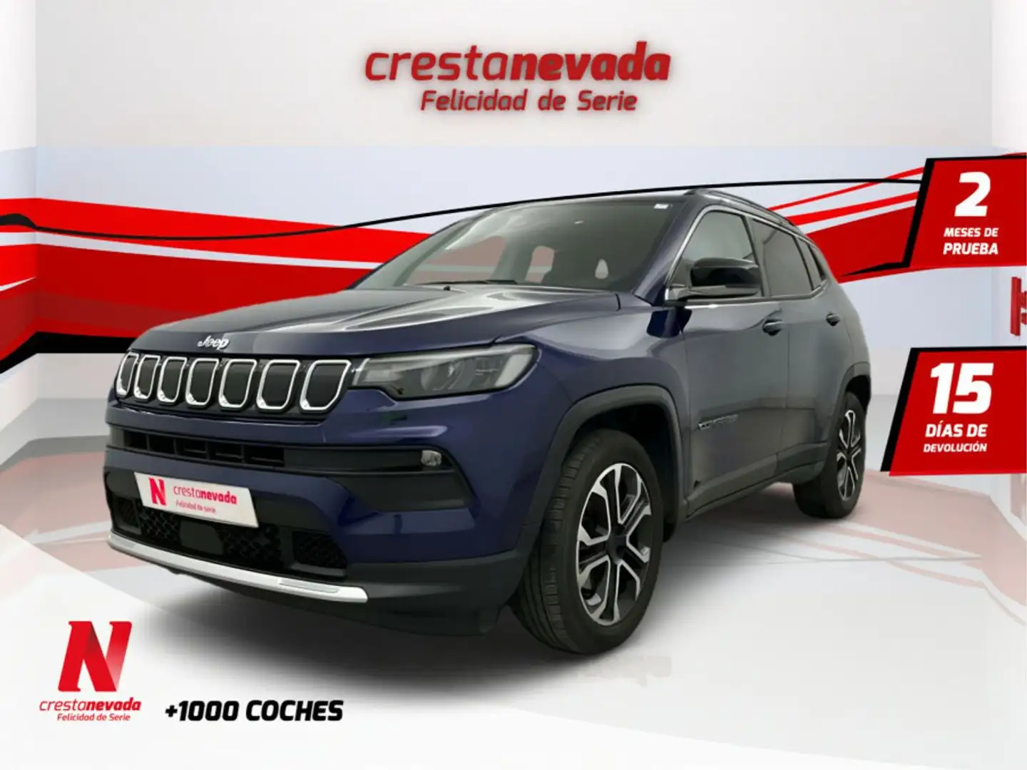 Jeep Compass 1.6 Mjt Limited FWD Azul - 1