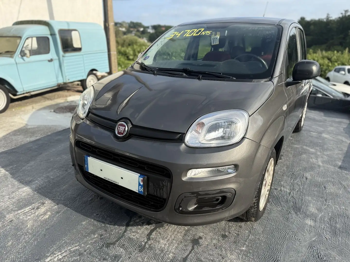 Fiat Panda 1.2 8V 69CH EASY Gris - 2
