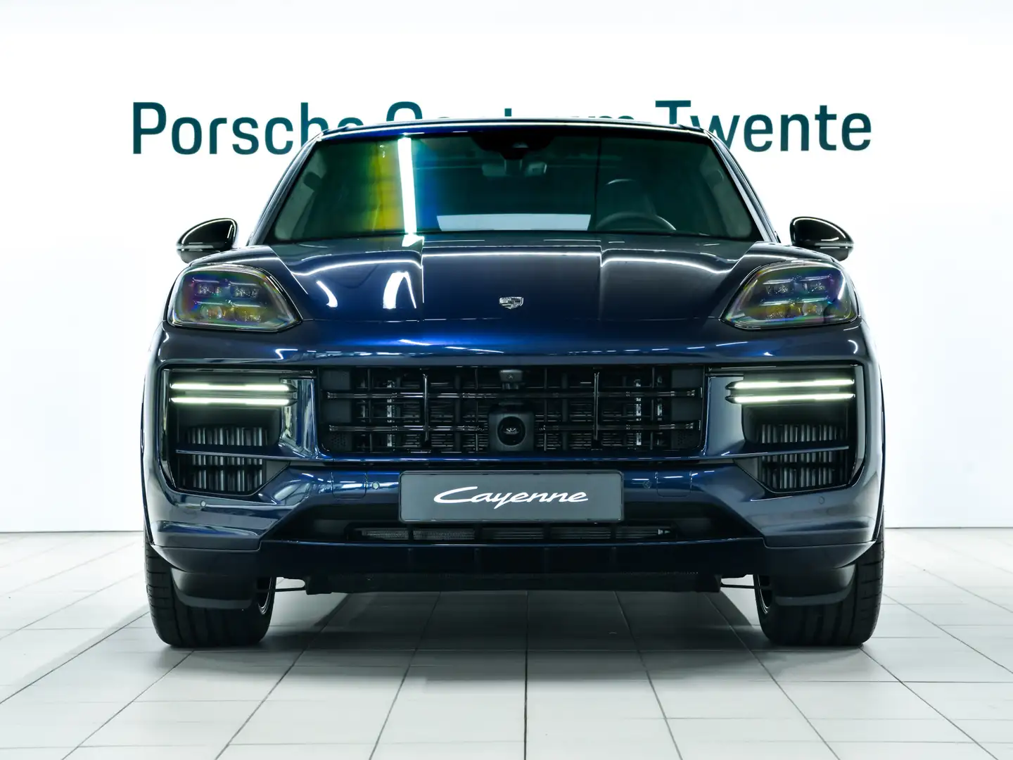 Porsche Cayenne Turbo E-Hybrid Blauw - 2