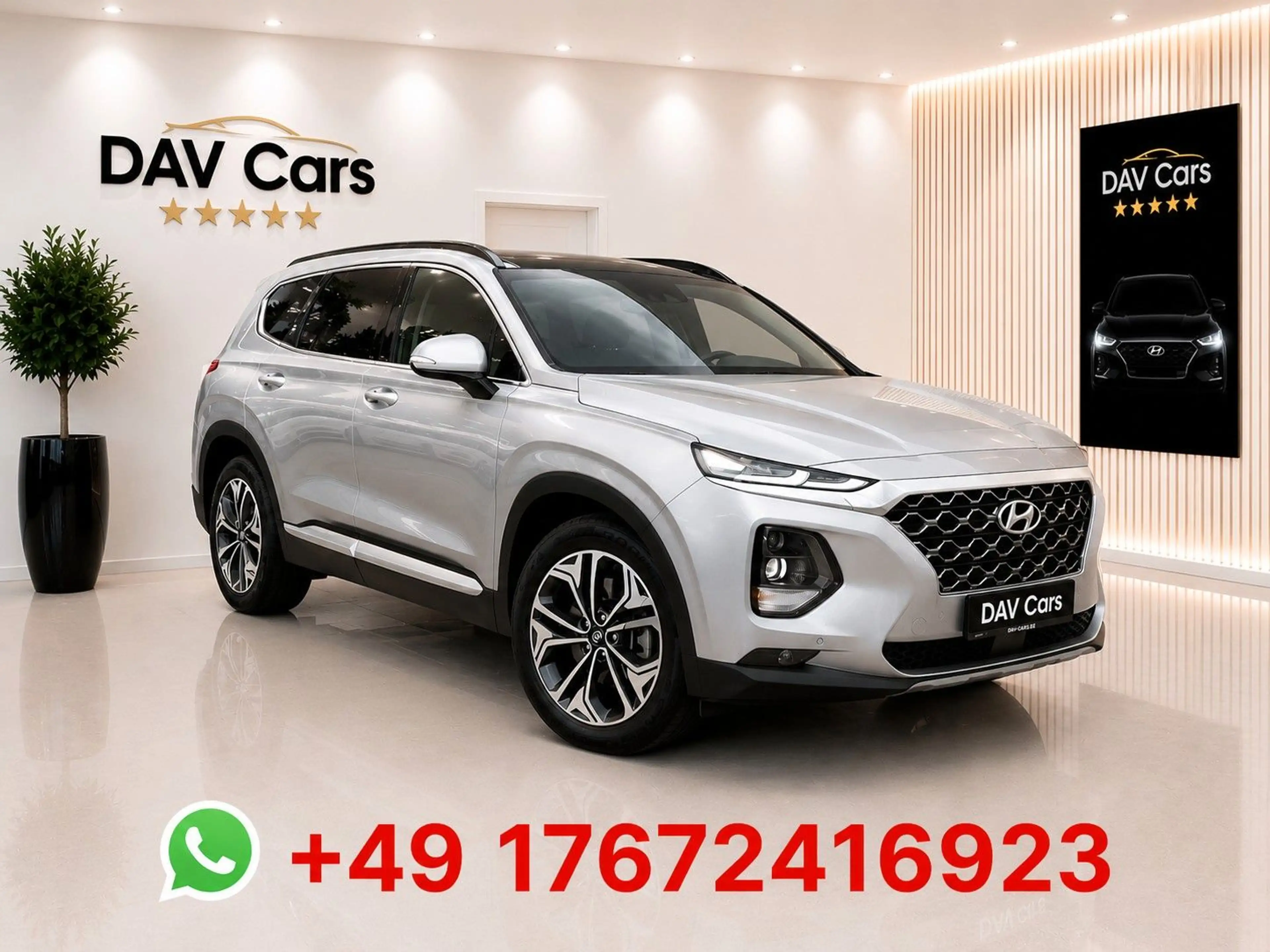 Hyundai SANTA FE Premium 4WD Pano HUD Leder 7Sitzer — photo 4