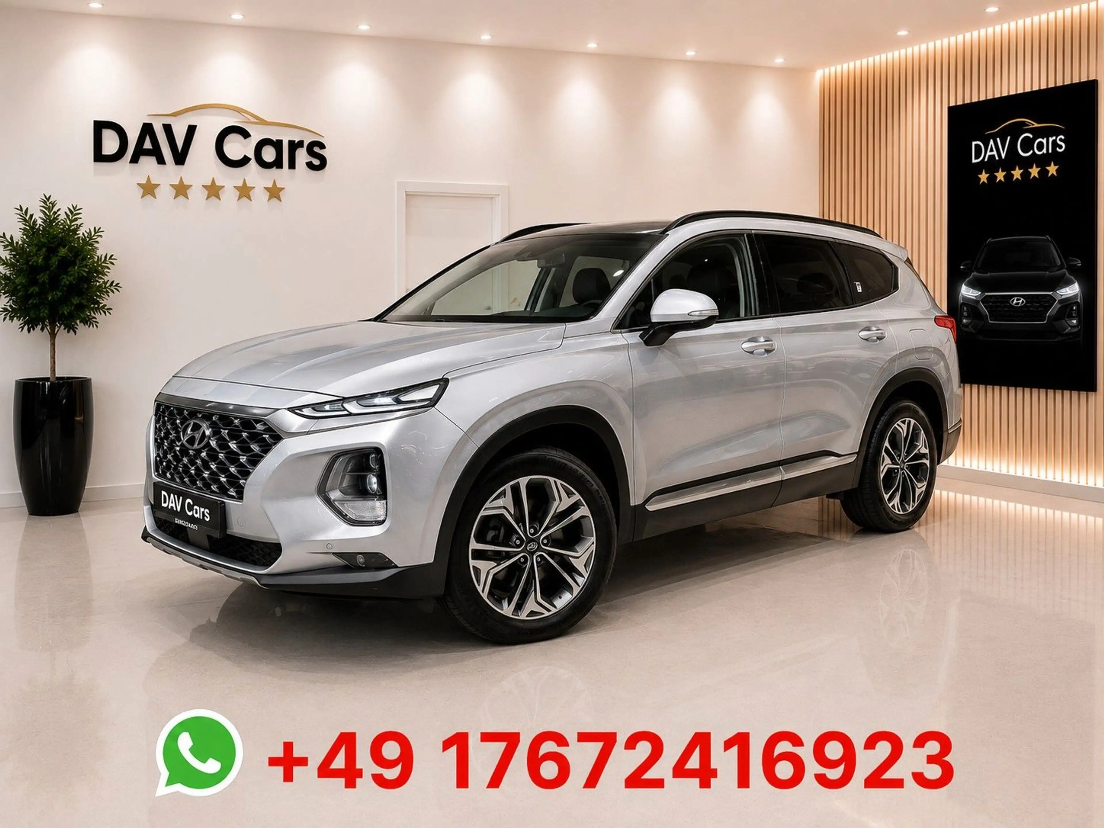 Hyundai SANTA FE Premium 4WD Pano HUD Leder 7Sitzer — photo 2