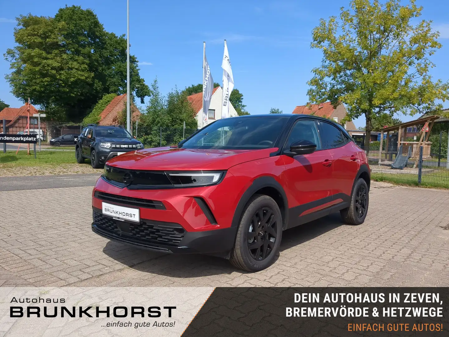 Opel Mokka 1.2 Turbo Automatik GS Line LED+RFK+PDC Rouge - 1