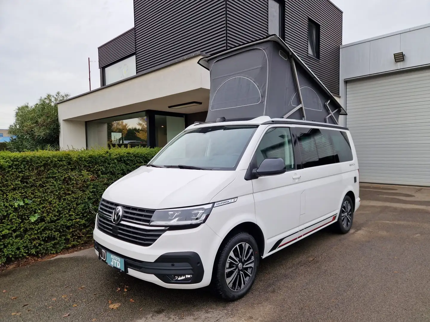 Volkswagen T6.1 California Beach Edition DSG - ACC, camera, 220V, luifel, ... Blanc - 1