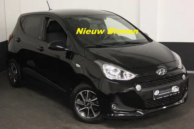 Hyundai i10 GO BLACK*STOEL+STUURVERWARMING*1E EIGENAAR*